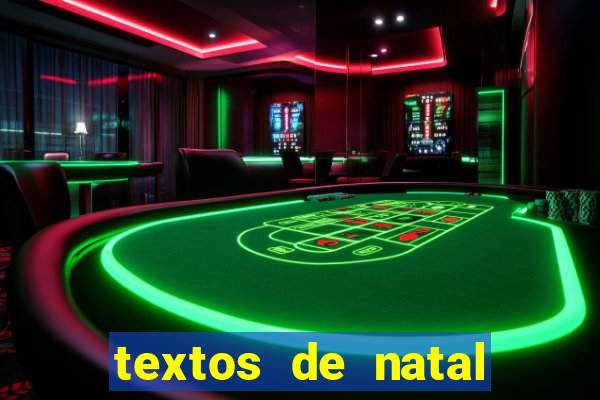 textos de natal para leitura